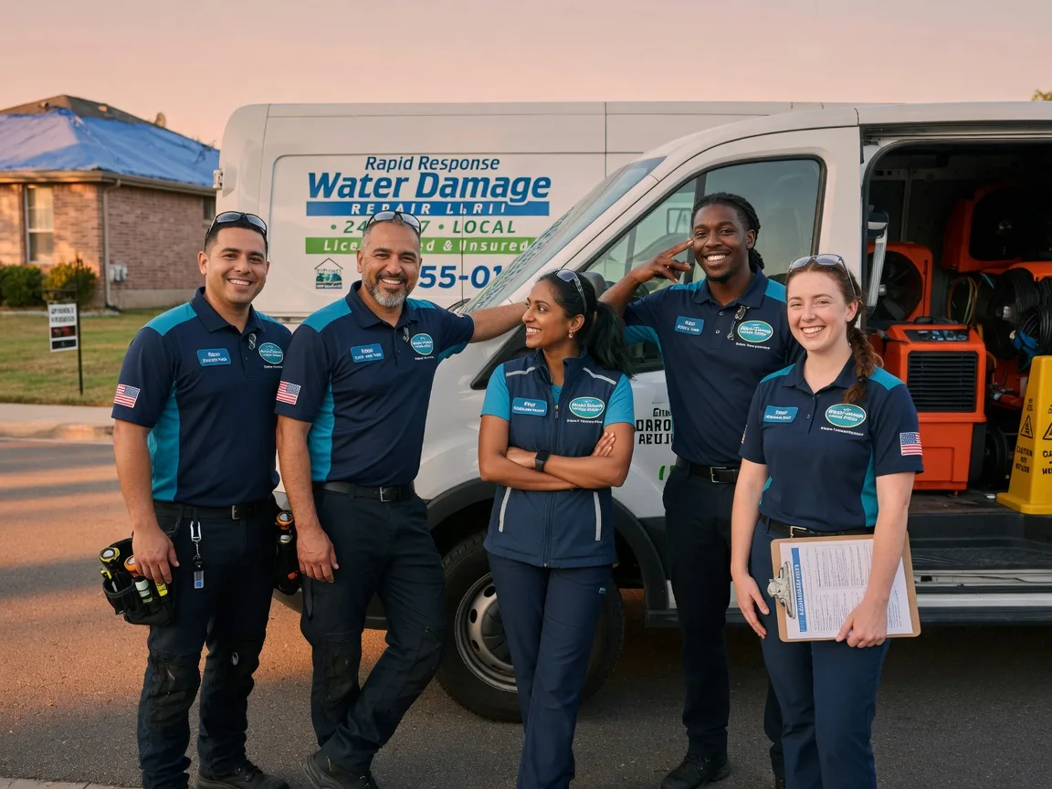 Water Damage Restoration company in Rhome, TX